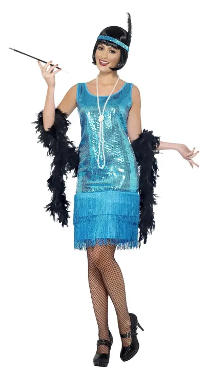 Flapper – kostüüm laenutamiseks (20-30-50-ndad), Väike Nõid Tartu