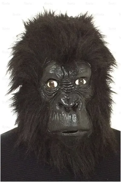 Gorilla mask – kostüüm laenutamiseks (loomad), Väike Nõid Tartu